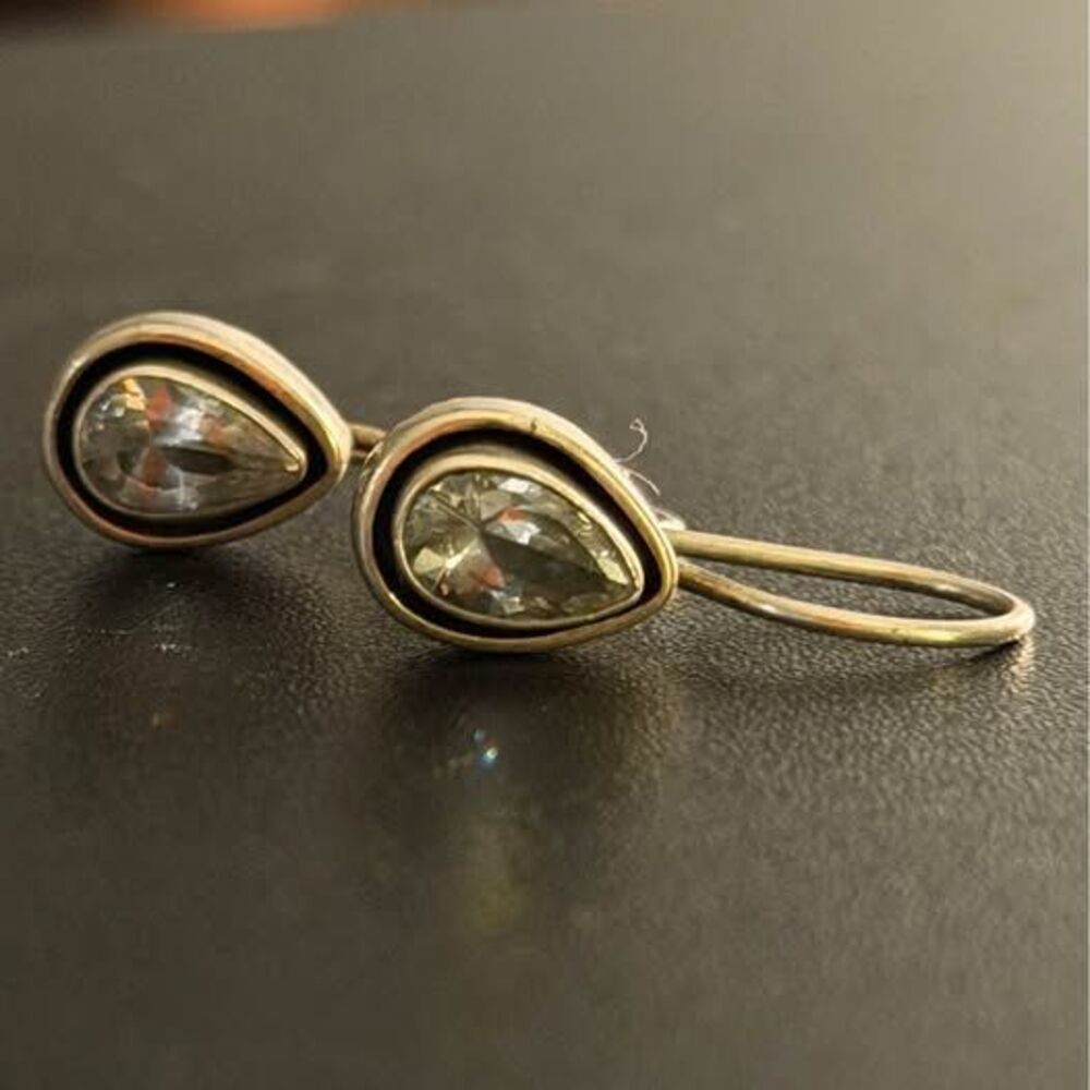 Silpada CZ Sterling Silver Earrings